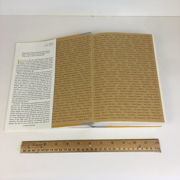 Barbara Walters Audition Memoir Book Hardcover First Edition 2008 w Dust Jacket - Picture 5 of 16